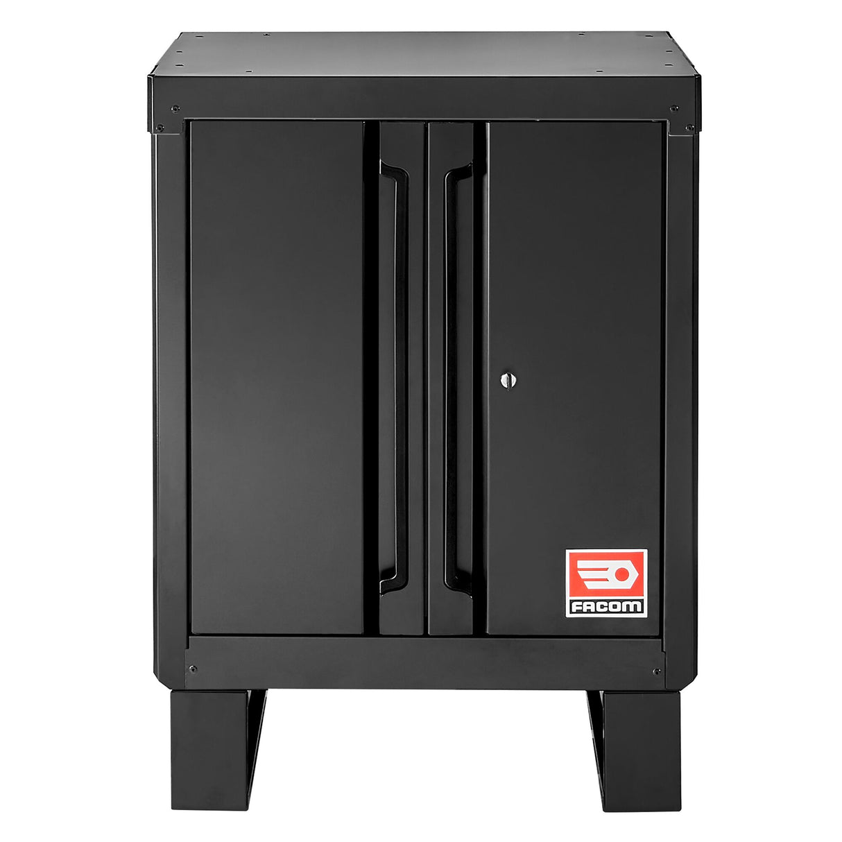 ROLL Werkstattsystem RWS2.0 - Unterschrank mit 2 Volltüren, schwarz