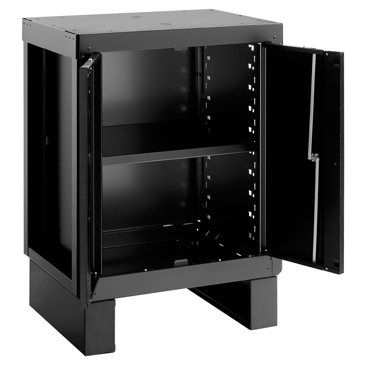 ROLL Werkstattsystem RWS2.0 - Unterschrank mit 2 Volltüren, schwarz