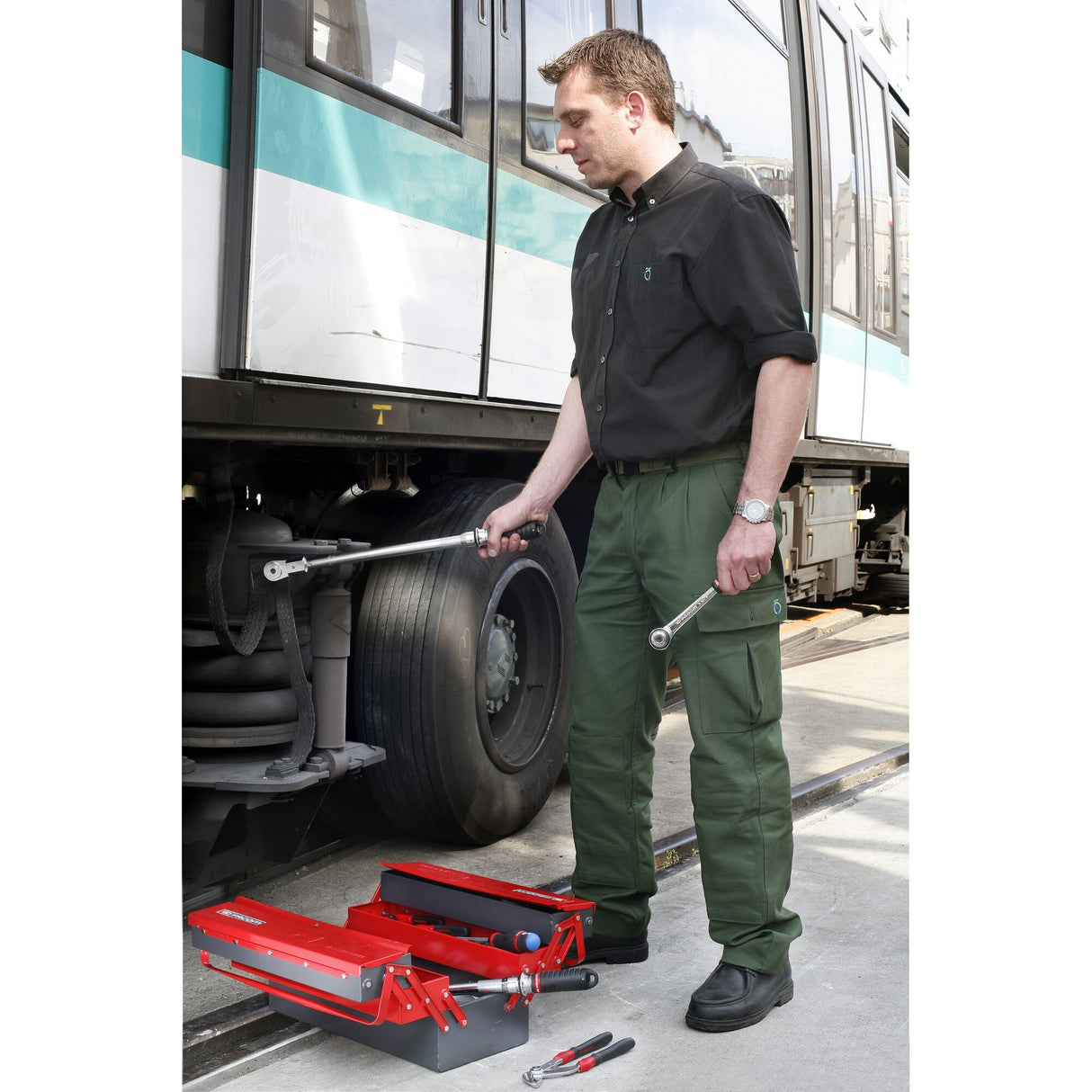 S.306-R - Automatisch auslösende Drehmomentschlüssel, Anschluss 20 x 7 mm