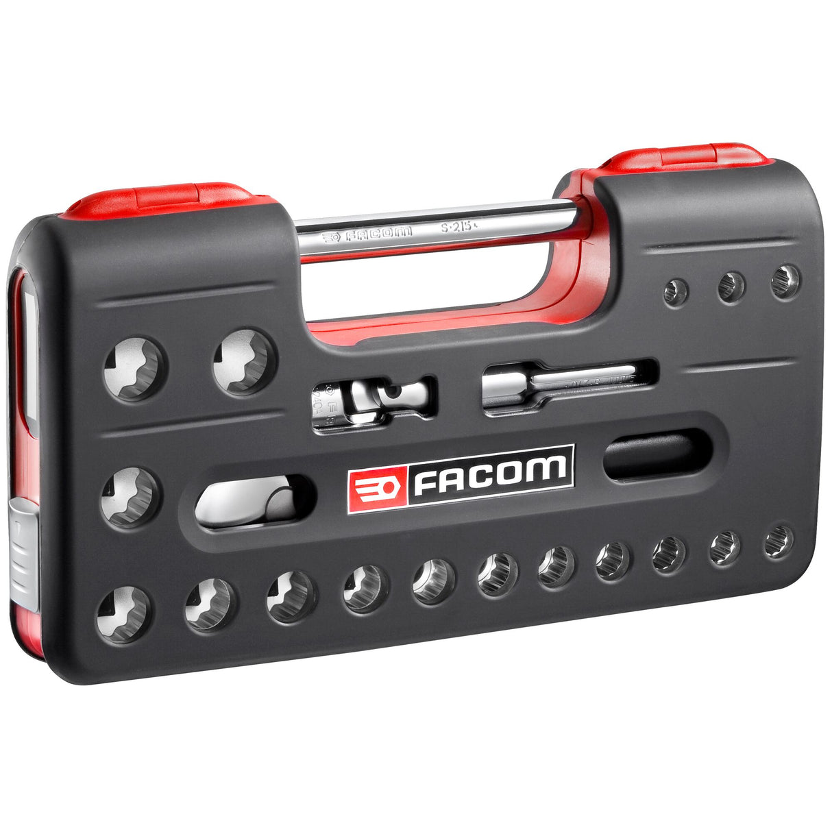 DBOX Steckschlüsselsortiment 1/2", 12-Kant, metrisch - 21 Teile - SL.DBOX112