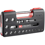 DBOX Steckschlüsselsortiment 1/2", 12-Kant, metrisch - 21 Teile - SL.DBOX112