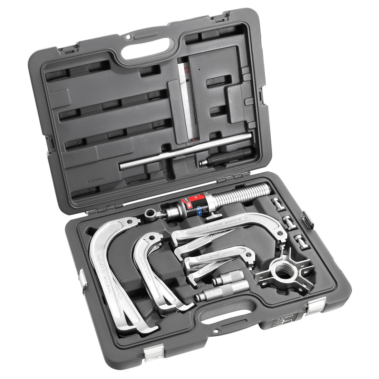 Hydraulik-Außenabzieher 10 t, 4 Sätze Abzieharme