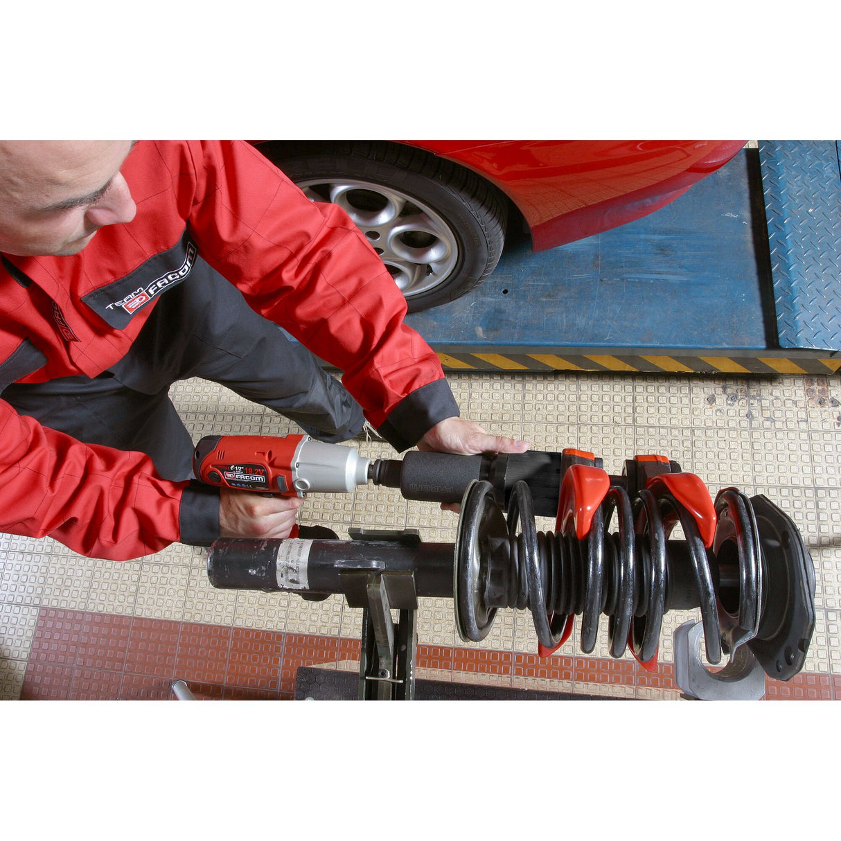 U.89M230 - Teleskop-Federspanner Universal-System mit auswechselbaren Schalen, 7-tlg.
