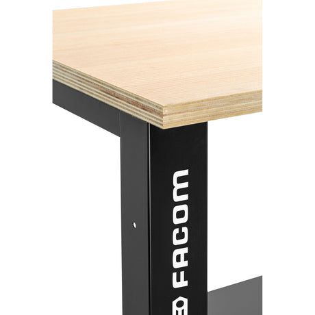 Établi d'atelier plateau bois 2 m